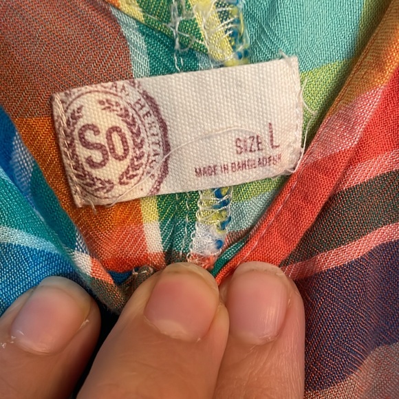 So colorful A-line dress - Picture 4 of 5